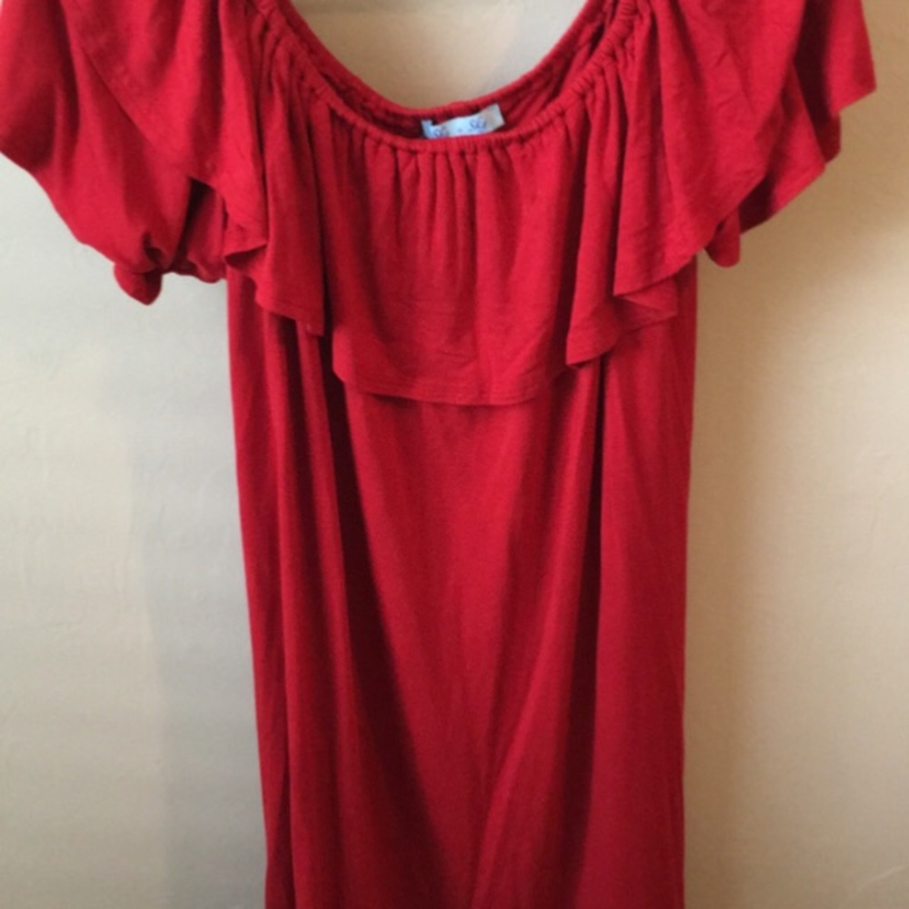Red dress